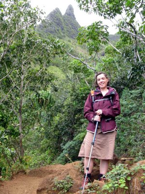 Proper hiking gear for the Napali Coast Trail is required! The trail is well marked but requires a serious attitude!